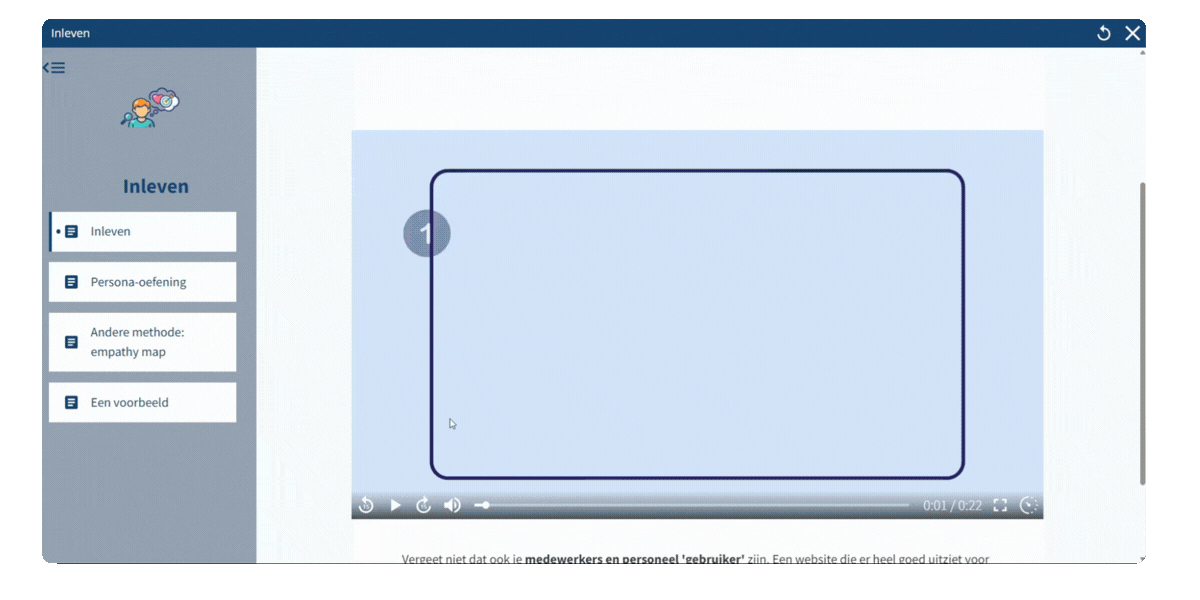 Schermopname e-learning