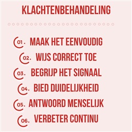 6 stappen voor een sterke lokale klachtenbehandeling