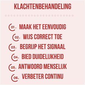 6 stappen voor een sterke lokale klachtenbehandeling