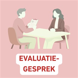 Een formeel evaluatiegesprek voorbereiden, voeren en afronden